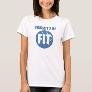 Legen Sie fest, um gepaßter | Retro Art | CERULEAN T-Shirt