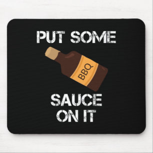 Legen Sie Grillen Sauce auf, Daddy Grilling Novelt Mousepad