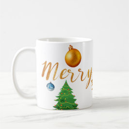 Legen Sie Ihr Foto und Ihren Namen zu Weihnachten  Kaffeetasse