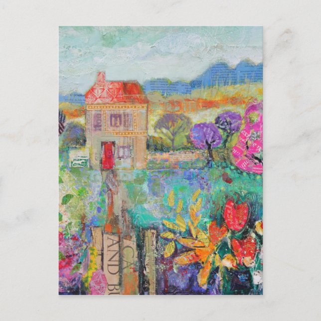 Legen Sie in das Land 2014 Postkarte (Vorderseite)