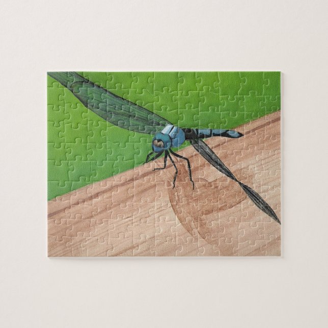 Legen Sie sie zusammen mit Blue Dragonfly auf ein  (Horizontal)