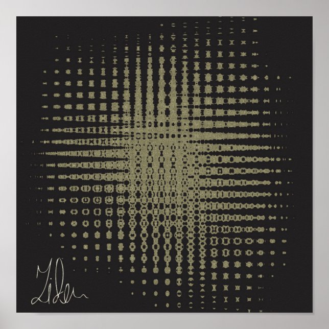 Legend - Abstraktes Kunstposter Poster (Vorne)