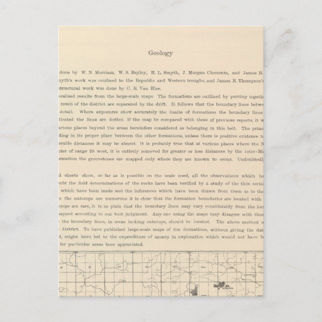 Legend Atlas Postkarte (Vorderseite)