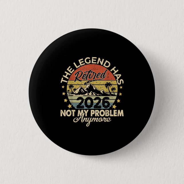 Legend hat das Jahr 2026 nicht mehr mein Problem Button (Vorderseite)