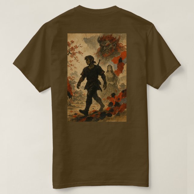 Legend of Zelda T-Shirt (Design Rückseite)