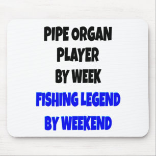 Legend Pipe Orgel Player Mousepad