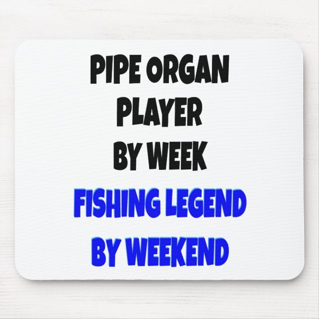 Legend Pipe Orgel Player Mousepad (Vorne)