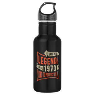 Legend seit 1973 Geburtstagsgeschenk Edelstahlflasche