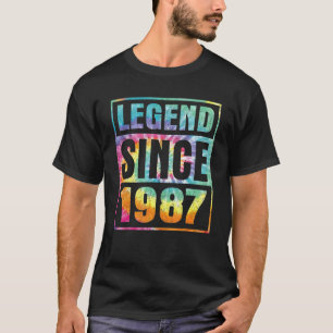 Legend Seit 1987 35 Jahre alt 35. Geburtstag Krawa T-Shirt