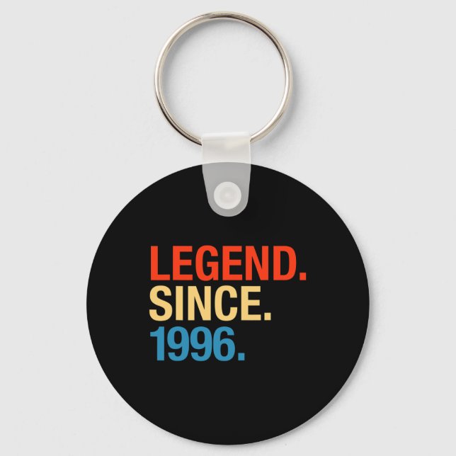 Legend seit 1996 Jahre Alte Geschenke 26. Geburtst Schlüsselanhänger (Vorderseite)