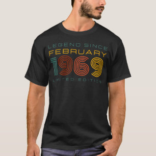 Legend Seit Februar 1969, Limited Edition T-Shirt