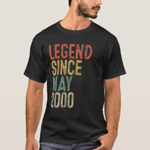 Legend Seit Mai 2000 Männer Frauen 21. Geburtstag  T-Shirt