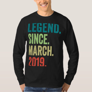 Legend Seit März 2019 Boy Girl 4 Jahre alt 4. T-Shirt