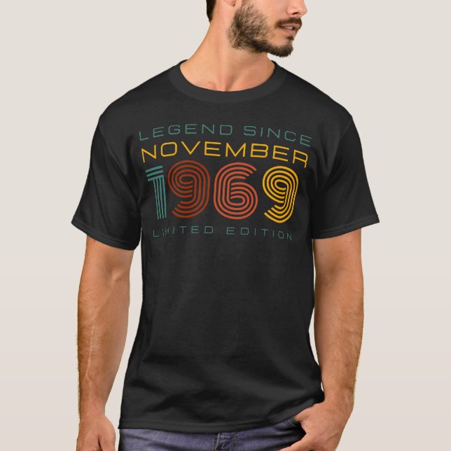 Legend Seit November 1969, Limited Edition Men's T-Shirt (Vorderseite)