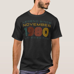 Legend Seit November 1980, Limited Edition Men's T-Shirt