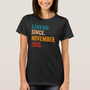 Legend Seit November 2015 7. Geburtstag 7 Jahre T-Shirt