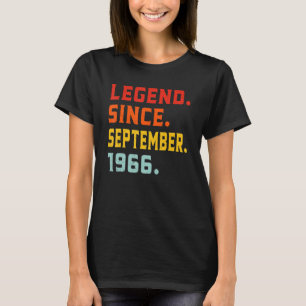 Legend Seit September 1966 56 Jahre alt 56. T-Shirt