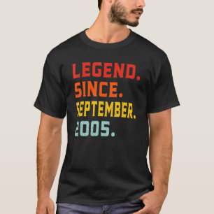 Legend Seit September 2005 17 Jahre alt 17. T-Shirt
