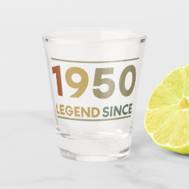 Legend Since 1950 Schnapsglas