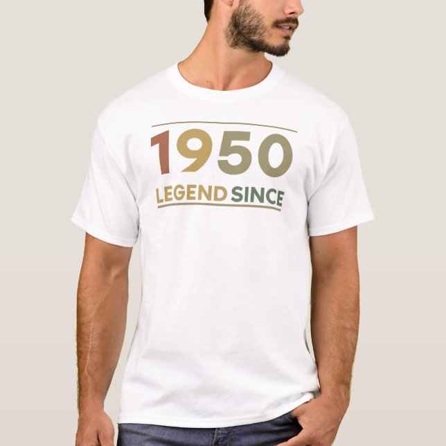 Legend Since 1950 T-Shirt (Vorderseite)