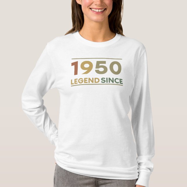 Legend Since 1950 T-Shirt (Vorderseite)
