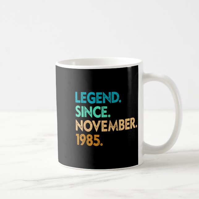 Legend Since November 1985 Apparel  Kaffeetasse (Rechts)