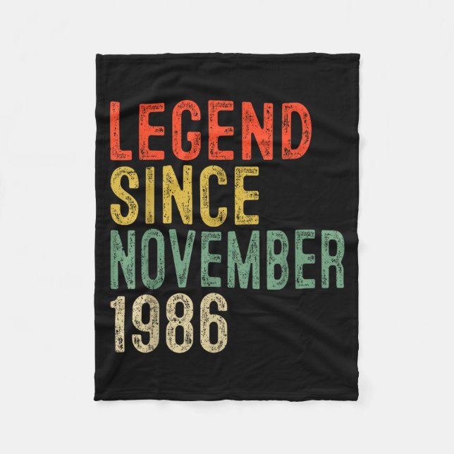 Legend Since November 1986 &# th Birthday &#  Ye Fleecedecke (Vorderseite)