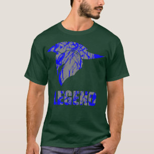Legend Spartan Helmet BlueGym Motivation F T-Shirt