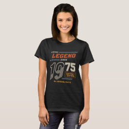 Legend Vintag seit 1975 Limited Edition T-Shirt
