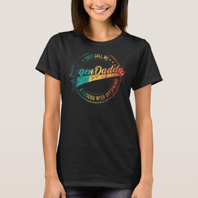 Legendaddy eine Legende mit Nachkommen für Ihren V T-Shirt (Vorderseite)