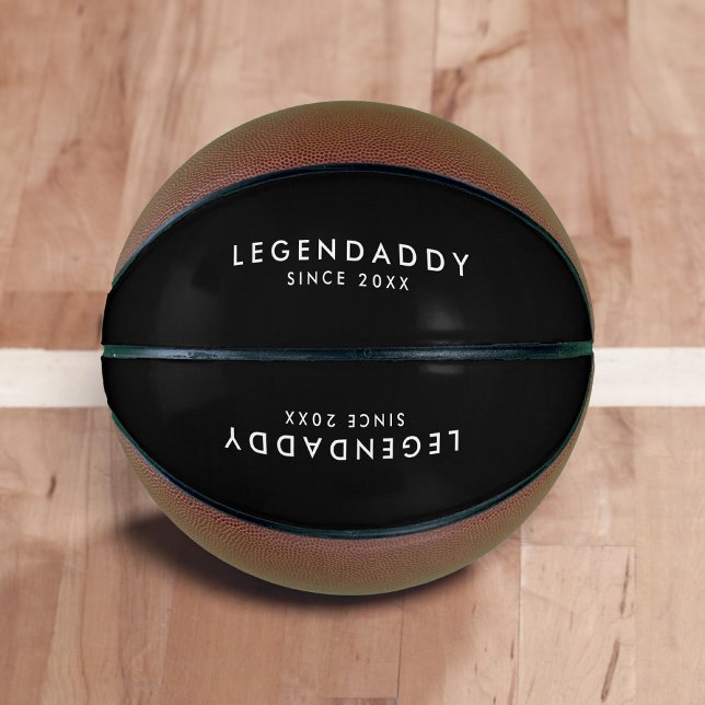 Legendaddy for Legendary Dads simple minimalist  Basketball (legendaddy basketball)