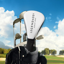 Legendaddy für legendäre Vater, einfach minimalist Golf Headcover
