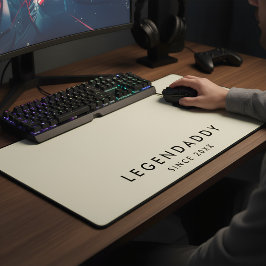 Legendaddy für Vater Desk Mat Schreibtischunterlage