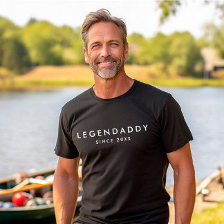 Legendaddy seit für legendäre Vater minimalistisch T-Shirt