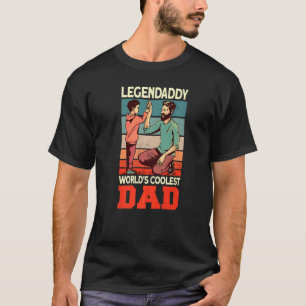 Legendaddy Welt Coolster Vater Vater und Sohn Vate T-Shirt