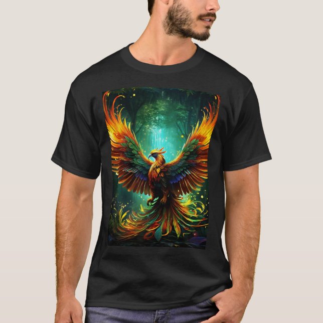 légendaire T-shirt graphique phoenix (Devant)