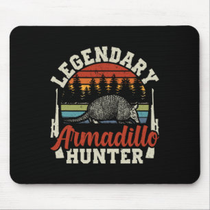 Legendär Armadillo Jäger Jäger Geschenk Mousepad