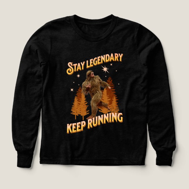 Legendär bleibe, Behaltend Funny Bigfoot (Design Vorderseite)