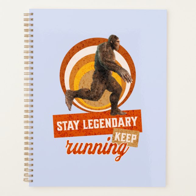 Legendär bleibe, Behaltend Funny Bigfoot Planer (Vorderseite)