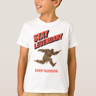 Legendär bleibe, Behaltend Funny Bigfoot T-Shirt
