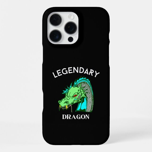 Legendär Dragon iPhone 16 Pro Max Hülle (Rückseite)