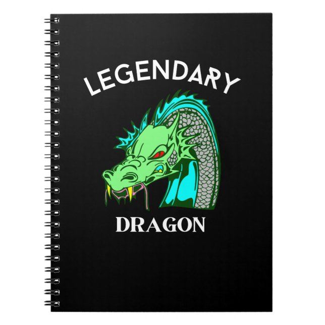 Legendär Dragon Notizblock (Vorderseite)