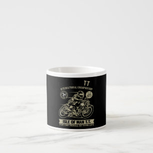 Legendär mit Motorrad Racing Art Geschenk Espressotasse