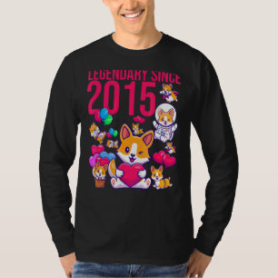 Legendär seit 2015 Niedlicher Hund Cool T-Shirt