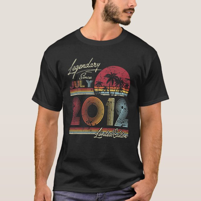 Legendär seit Juli 2012 10. T-Shirt (Vorderseite)