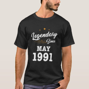Legendär seit Mai 1991 30. Geburtstag T-Shirt für