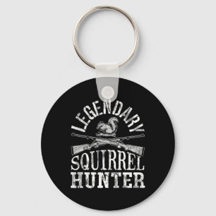 Legendär Squirrel Hunter T Shirt Jagd Funny Vi Schlüsselanhänger