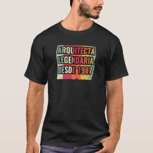 Legendäre Architektin seit 1987 Architekt T-Shirt