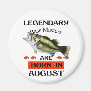 Legendäre Bassmeister sind im August Geboren Magnet