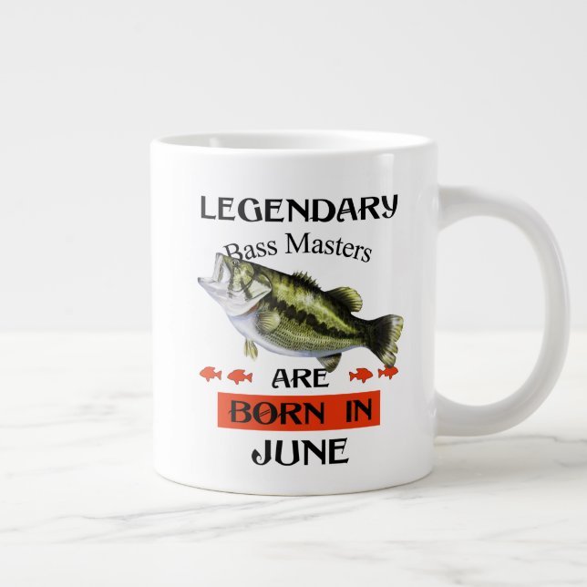 Legendäre Bassmeister sind im Juni Geboren Jumbo-Tasse (Rechts)